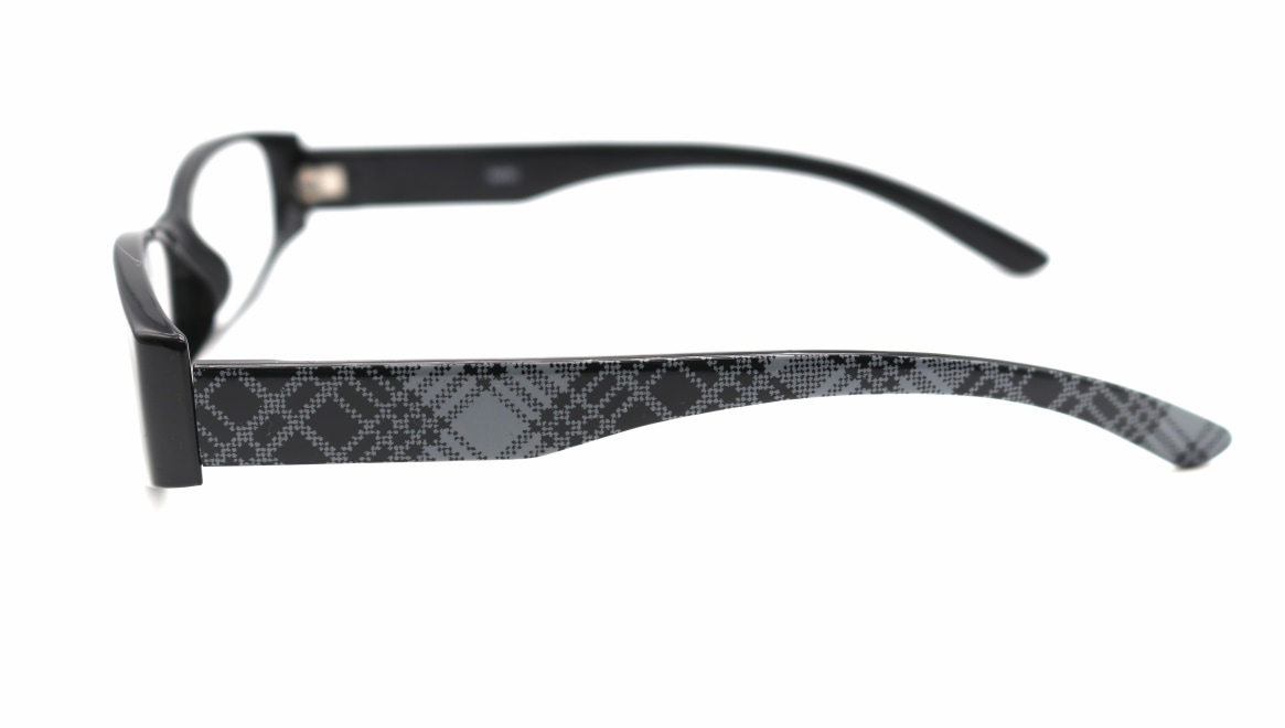 レンテ LT-0209-2-+2.0 [黒縁/スクエア/安い]  2