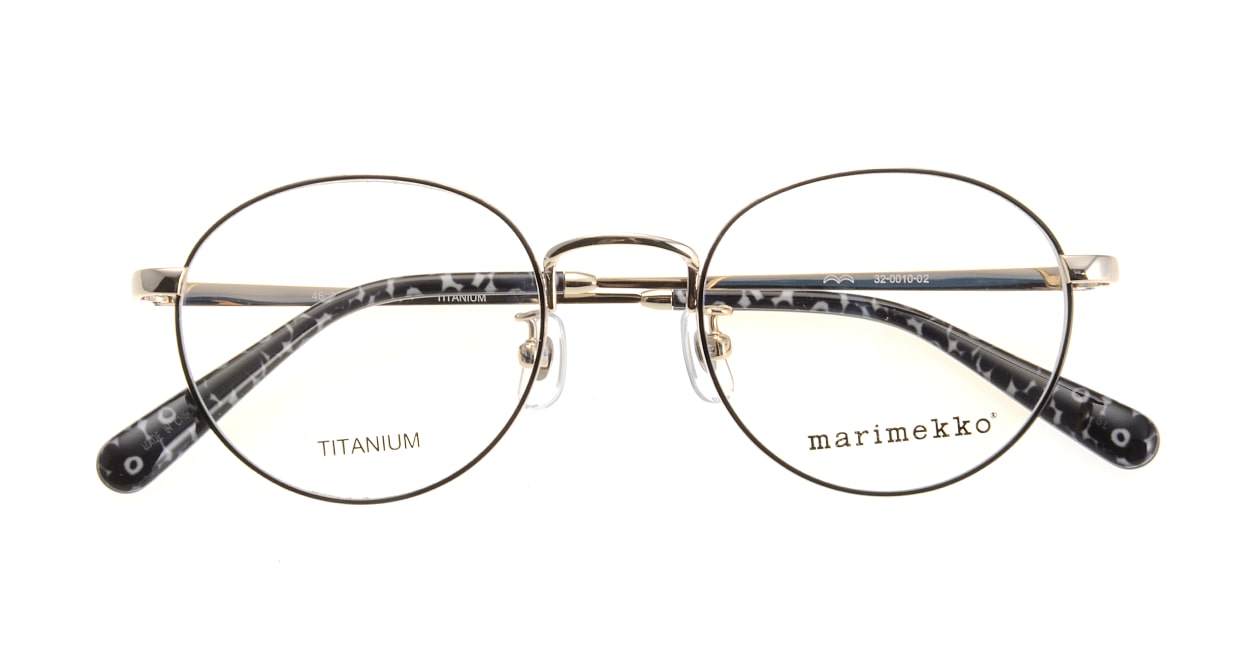 マリメッコ 32-0010-02 [メタル/丸メガネ]  3