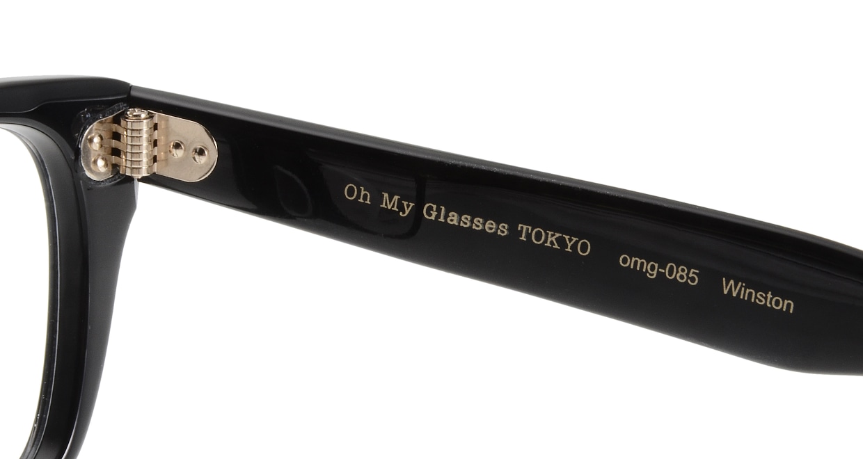Oh My Glasses TOKYO Winston omg-085-1-52 [黒縁/鯖江産/ウェリントン]  5