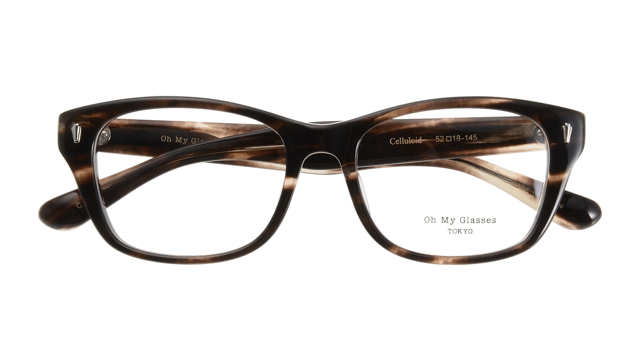 Oh My Glasses TOKYO Winston omg-085-4-52 [鯖江産/ウェリントン/茶色]  3