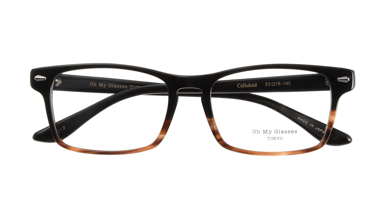Oh My Glasses TOKYO Terry omg-086-2-53 [黒縁/鯖江産/ウェリントン]  3