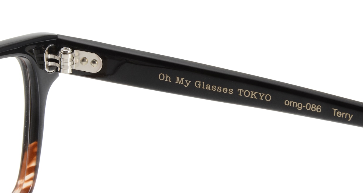 Oh My Glasses TOKYO Terry omg-086-2-53 [黒縁/鯖江産/ウェリントン]  5