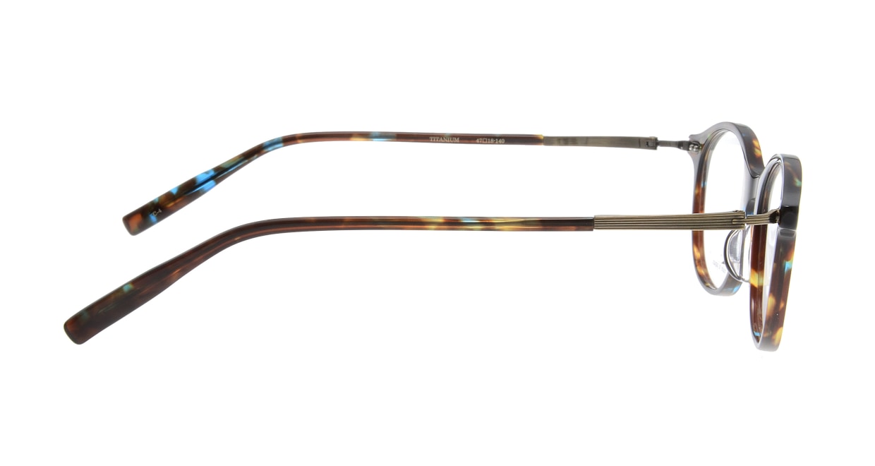 ハンドメイドアイテム H-5023-C-4-47 [鯖江産/丸メガネ/派手]  1