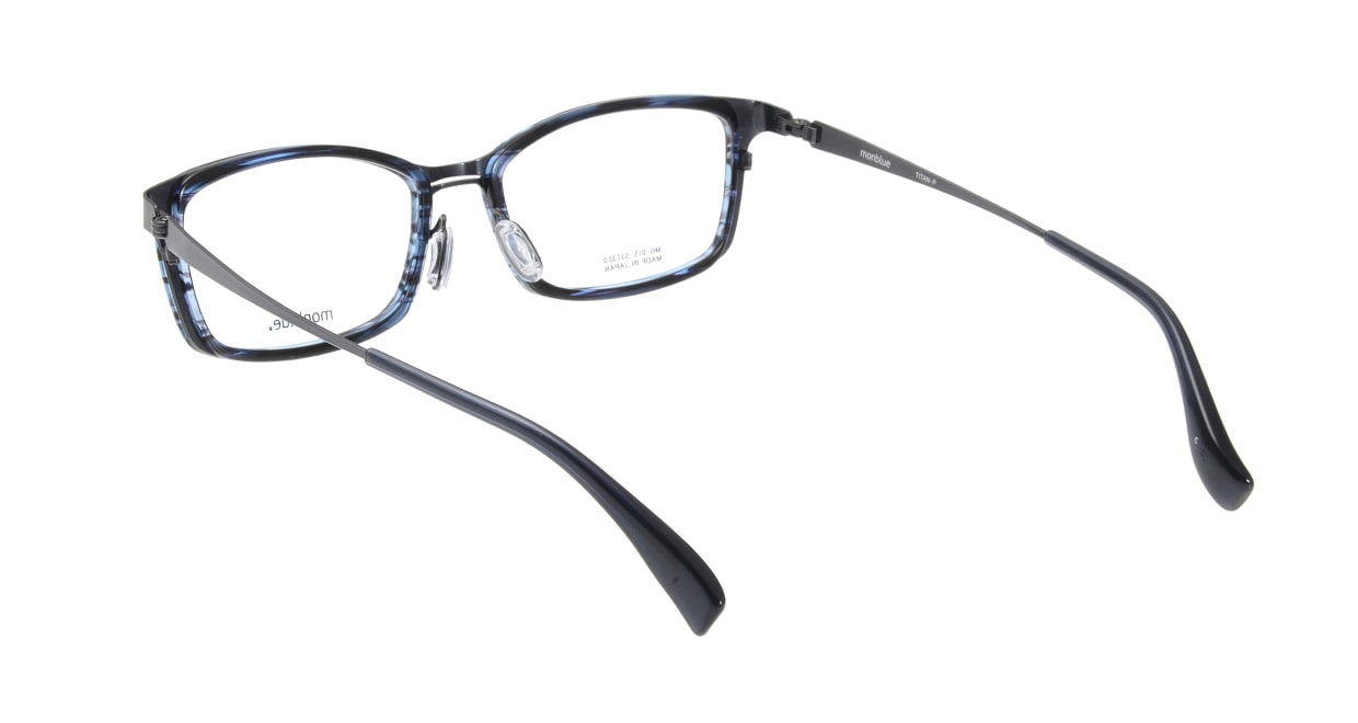 モンブルー MO015-6 [鯖江産/ウェリントン/青]  2