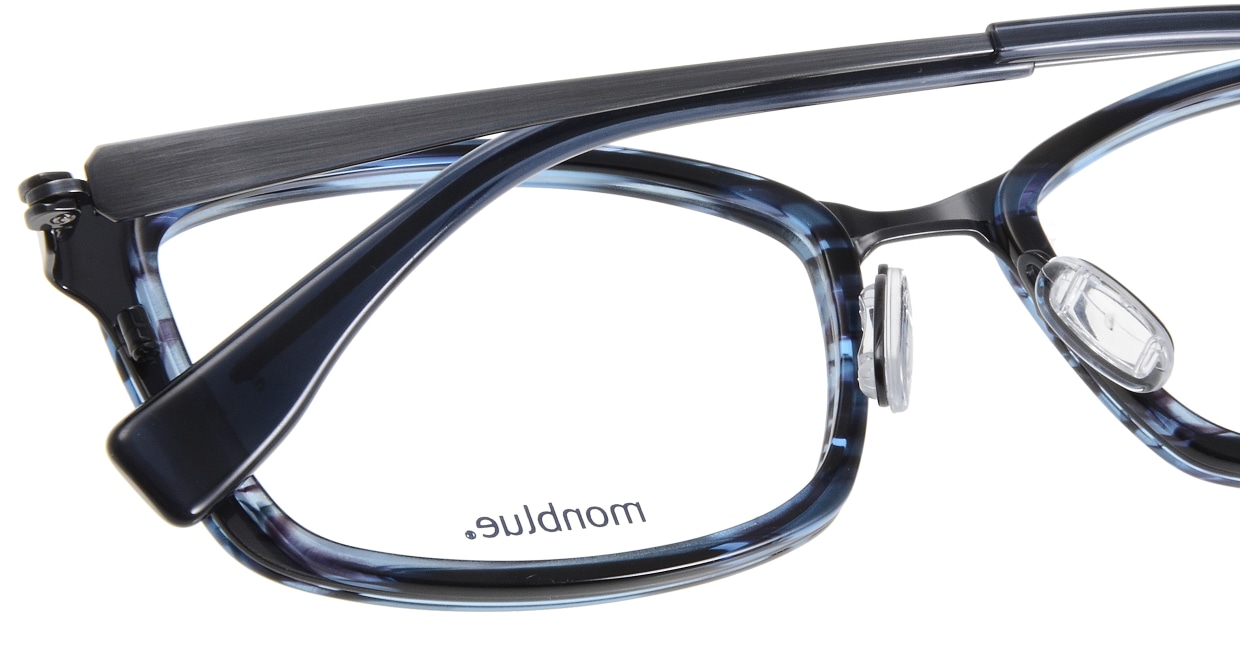 モンブルー MO015-6 [鯖江産/ウェリントン/青]  4