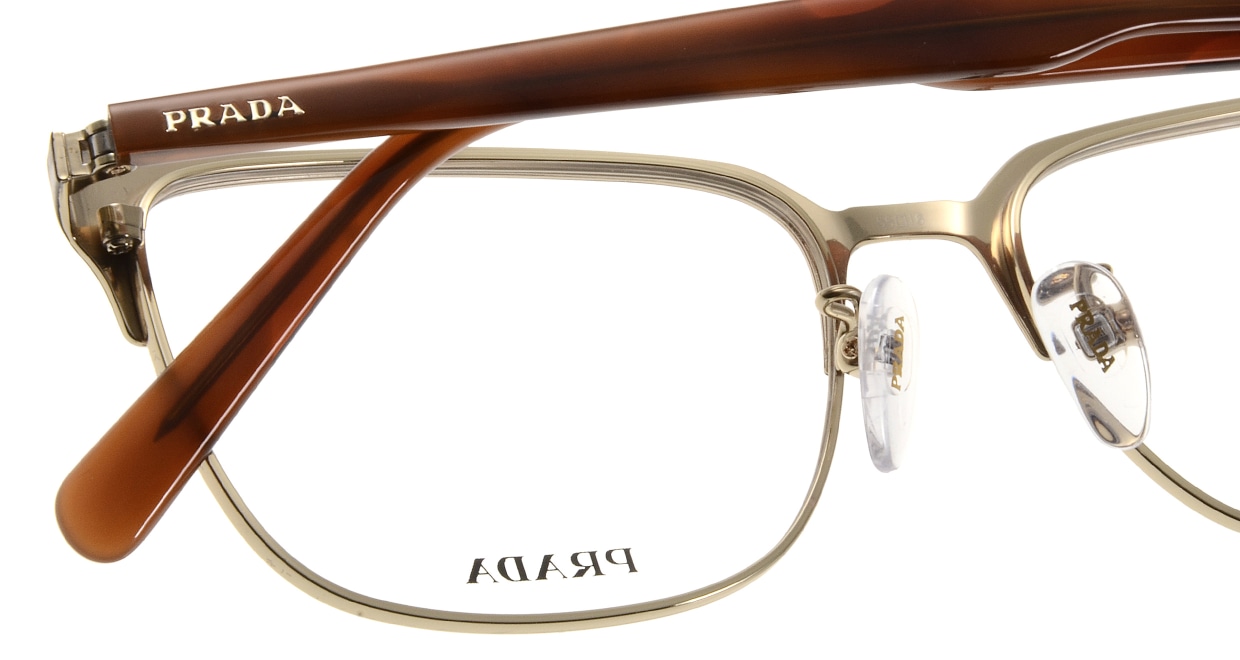 プラダ PR56TVD-IAK101-55 [メタル/ウェリントン/ゴールド]  4