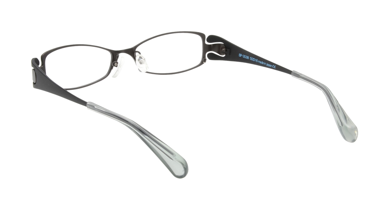 ベセペセ BP-3038-1-50 [メタル/鯖江産/スクエア/茶色]  2