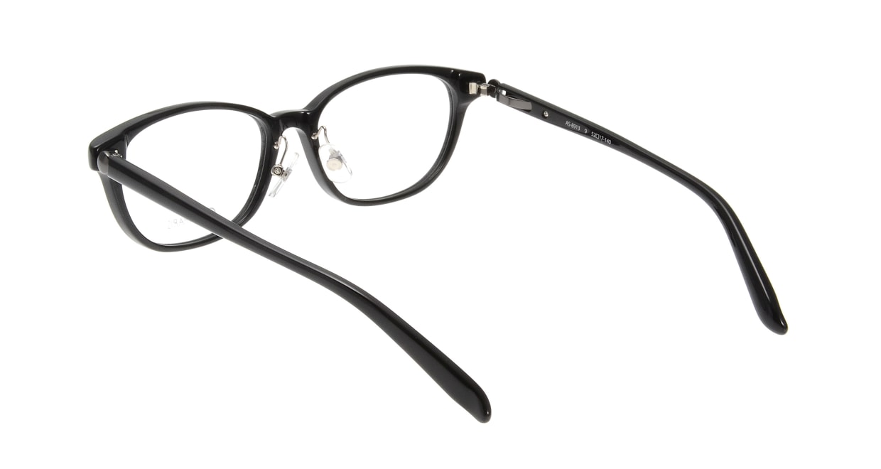 アミパリ AS-8913-9-52 [黒縁/鯖江産/ウェリントン]  2