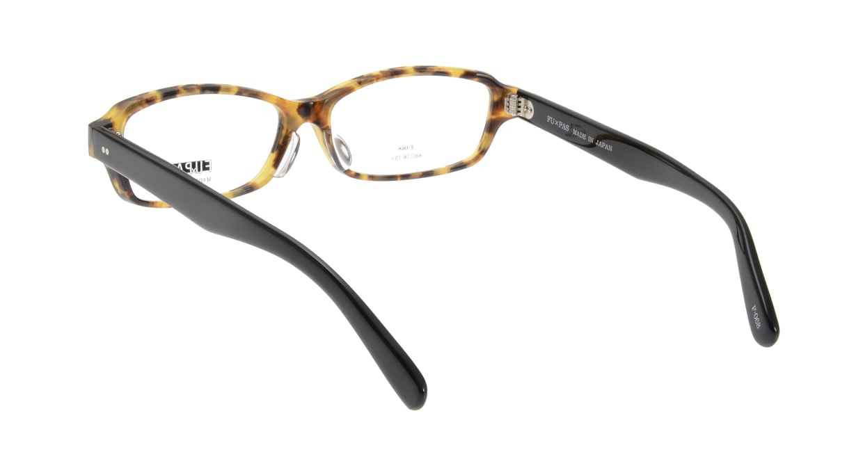 フーパス F-068-C-3-60 [鯖江産/スクエア/べっ甲柄]  2