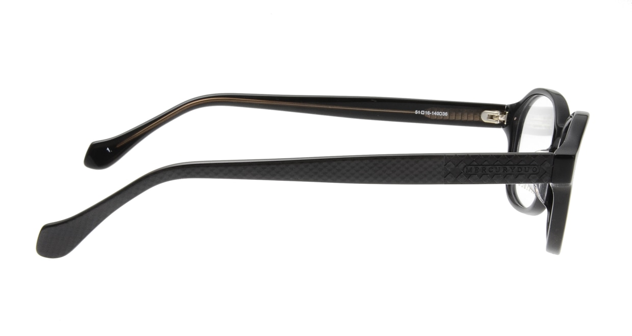 マーキュリーデュオMDF-8032-1-51 [黒縁/ウェリントン]  1