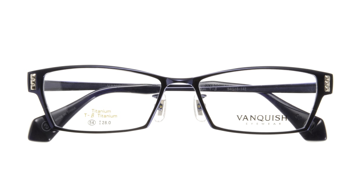 ヴァンキッシュ VQ-1070-C-3-NV [メタル/スクエア/青]  3