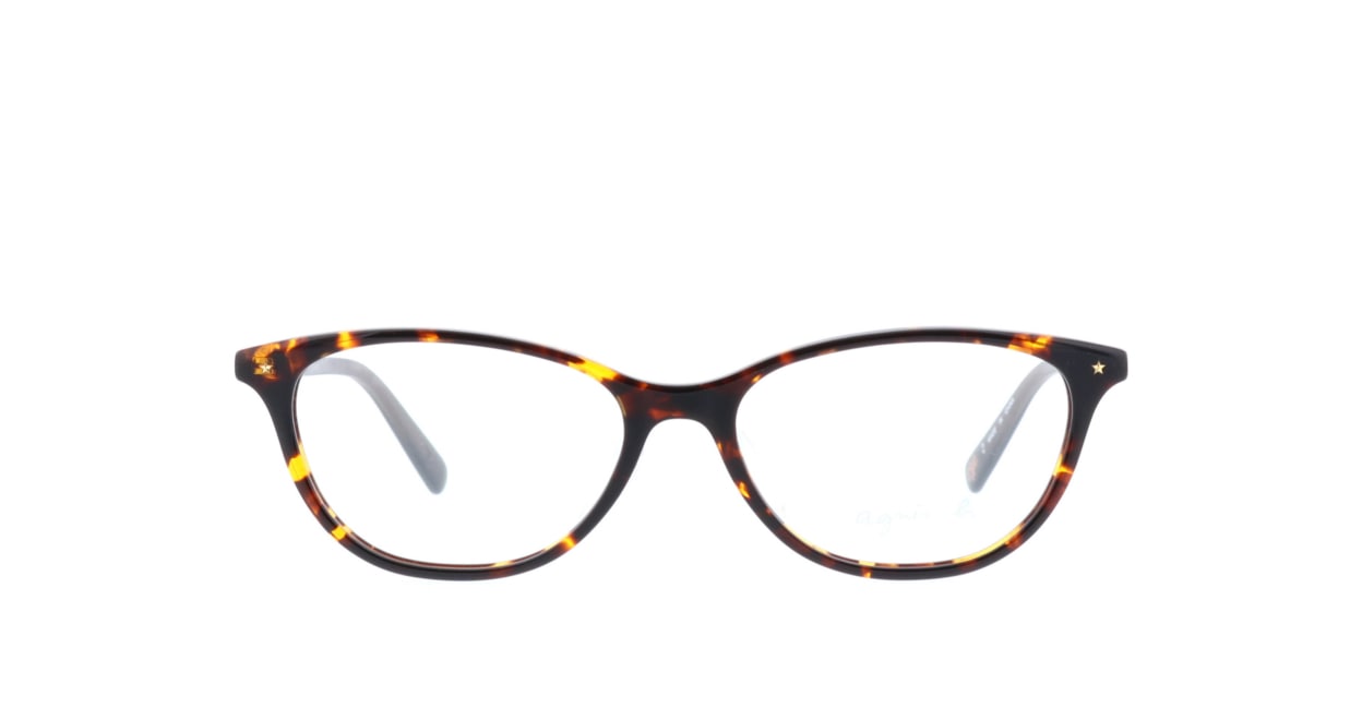 アニエスベー 50-0015-2 [オーバル/べっ甲柄] 