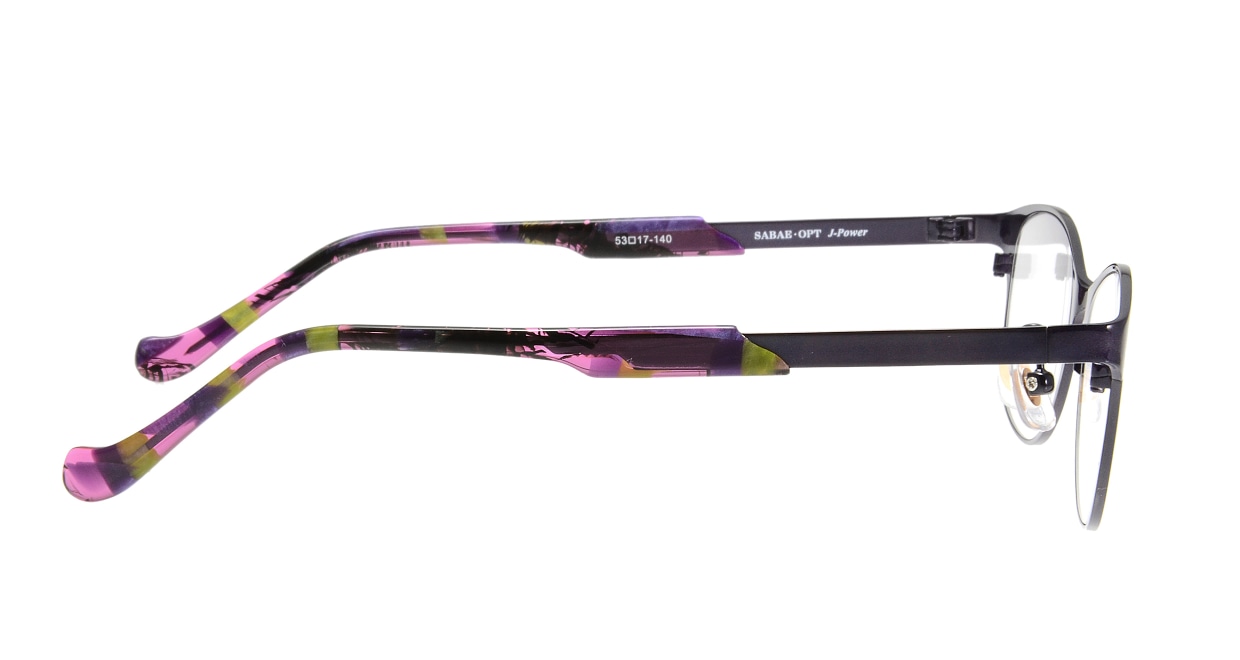 サバエオプト SOKG-005-V10 [メタル/鯖江産/ウェリントン/紫]  1