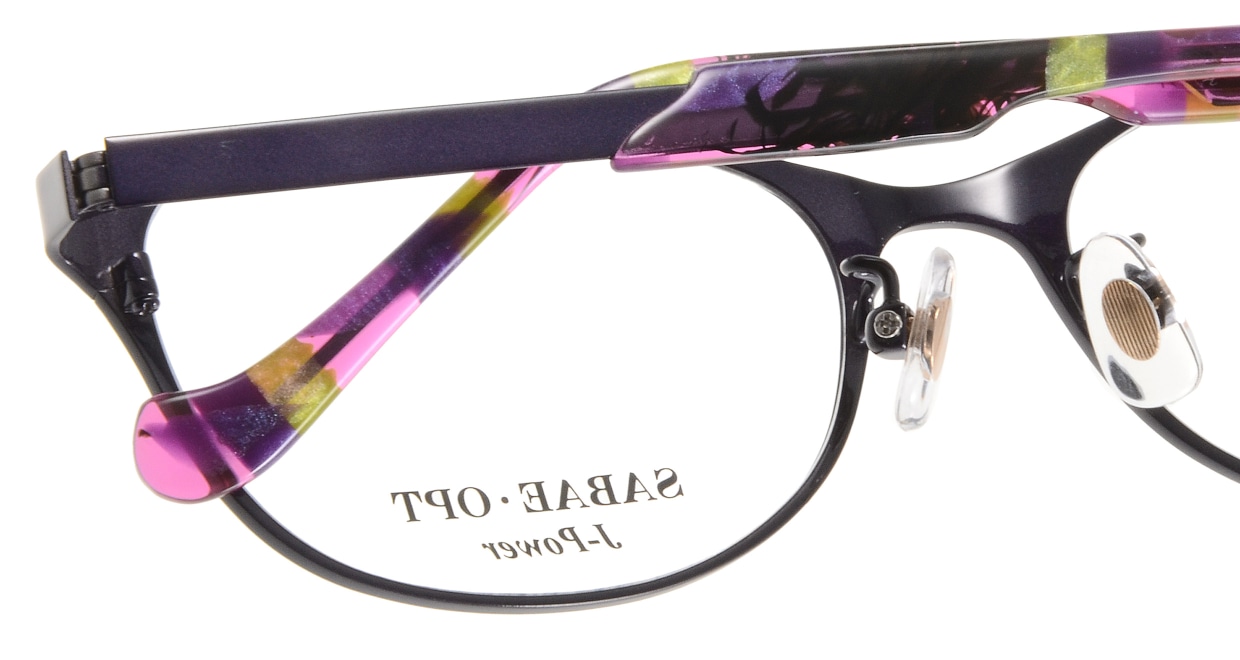 サバエオプト SOKG-005-V10 [メタル/鯖江産/ウェリントン/紫]  4