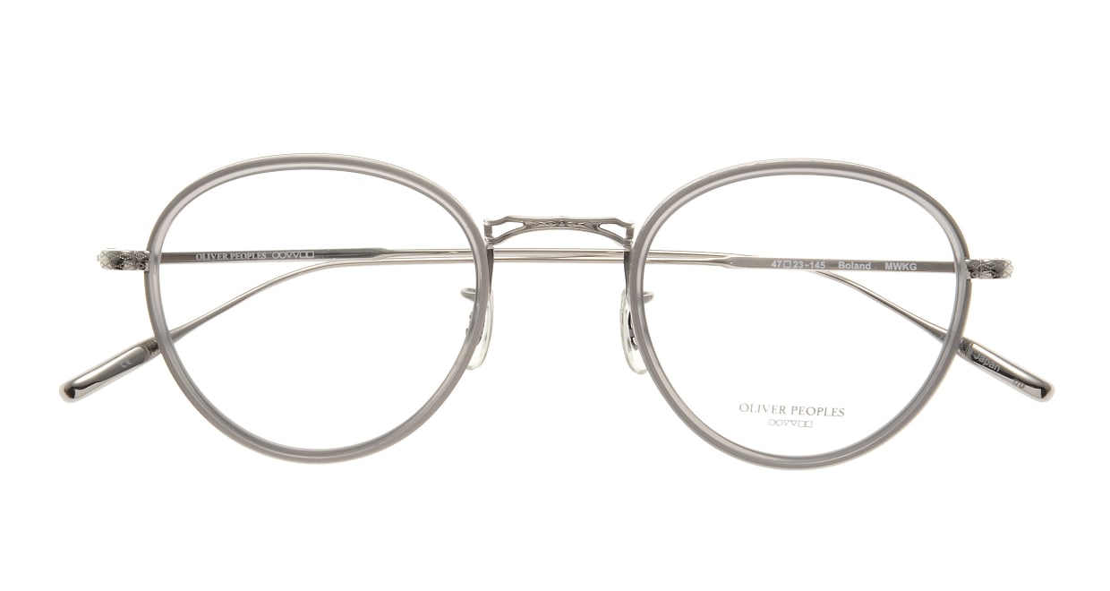 オリバーピープルズ BOLAND-MWKG [鯖江産/丸メガネ/シルバー]  3