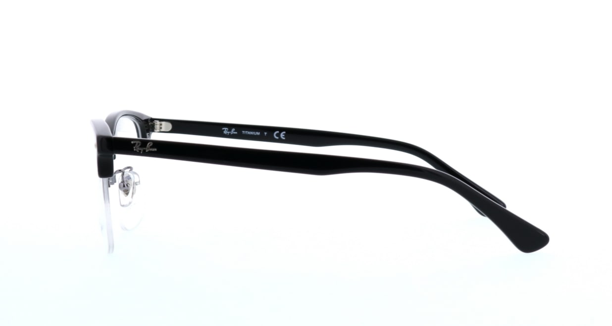 レイバン RX5357TD-5709-55 [黒縁/ハーフリム/ウェリントン]  2