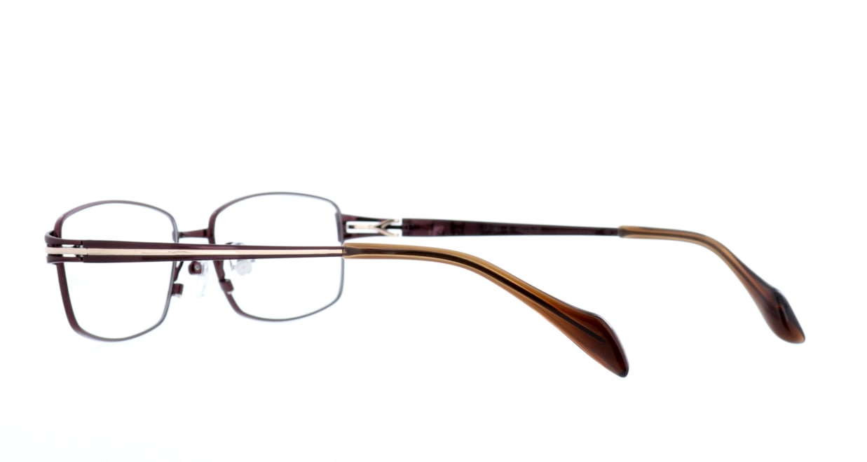 グロック GR1965-6 [メタル/鯖江産/スクエア/茶色]  3