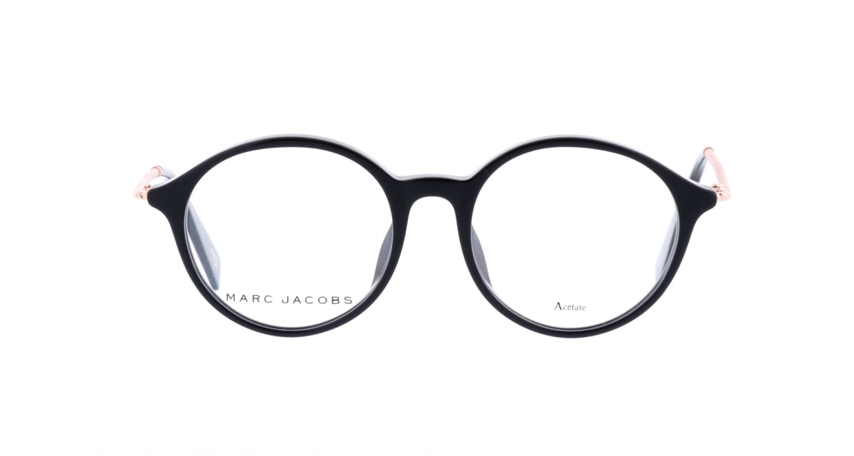 マークジェイコブス MARC260/F-807 [黒縁/丸メガネ] 