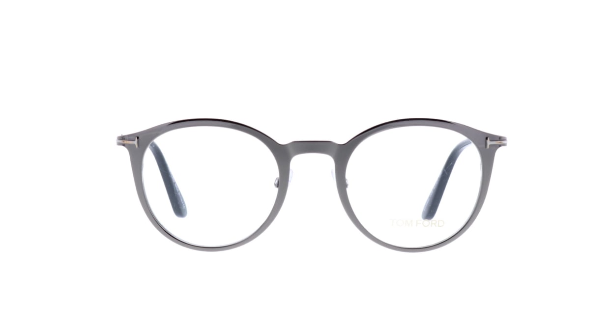 トムフォード FT5465-008-47 [メタル/丸メガネ/シルバー] 