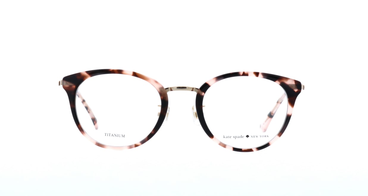 ケイトスペード IRMA/F-HT8 [丸メガネ/べっ甲柄] 