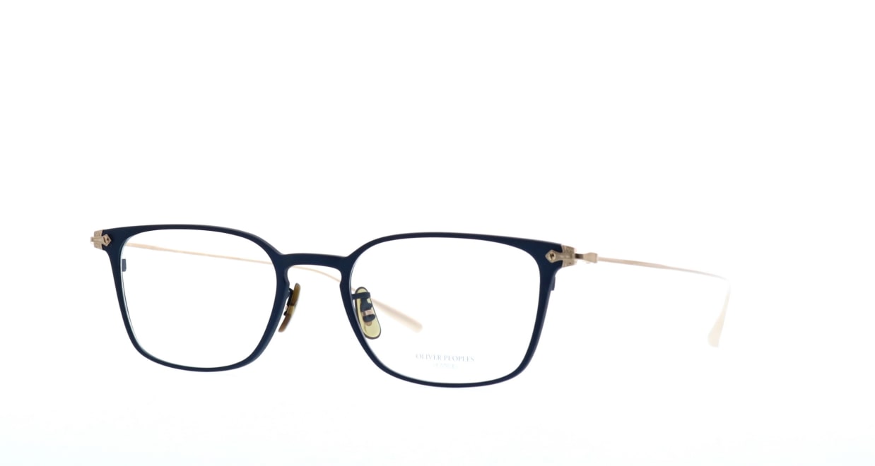 オリバーピープルズ Denier-MNAVY [メタル/鯖江産/ウェリントン/青]  1