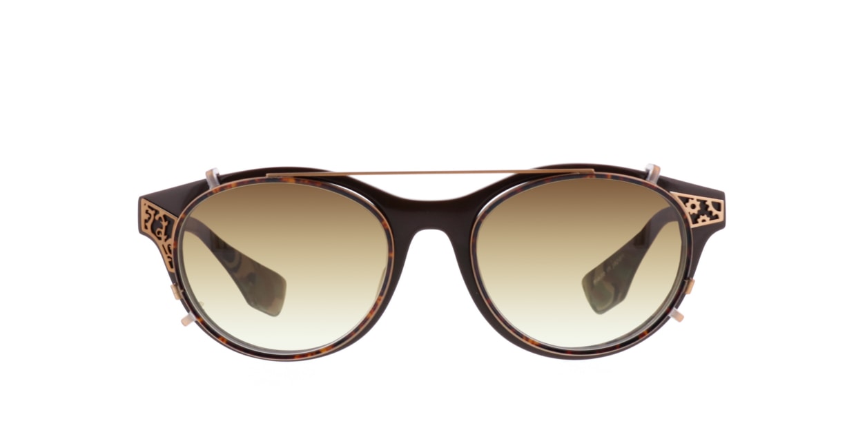 レスザンヒューマン TYPE X-9610B-52 [鯖江産/ウェリントン] 