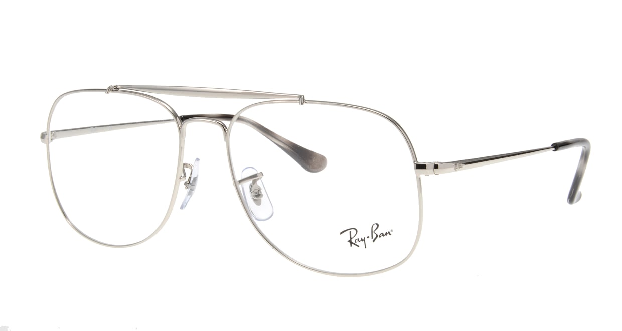 レイバン RX6389-2501-57 [メタル/ウェリントン/シルバー]  1