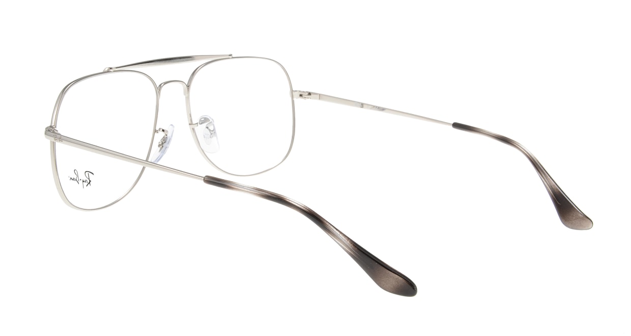 レイバン RX6389-2501-57 [メタル/ウェリントン/シルバー]  3