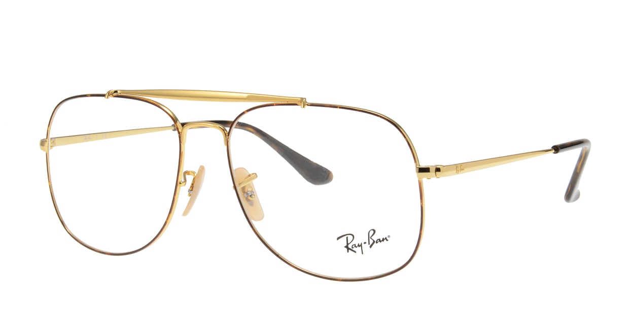 レイバン RX6389-2945-57 [メタル/ウェリントン/べっ甲柄]  1