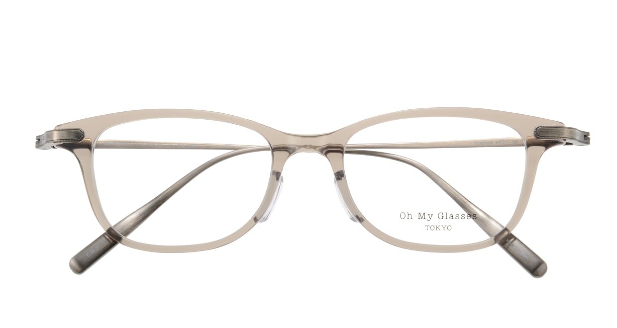 Oh My Glasses TOKYO Julian omg-066-35-21 [鯖江産/ウェリントン/グレー]  3