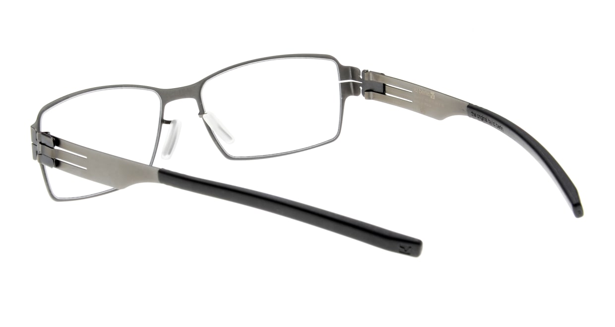 アイシーベルリン Gilbert T.-Graphite/Black [メタル/ウェリントン/グレー]  3