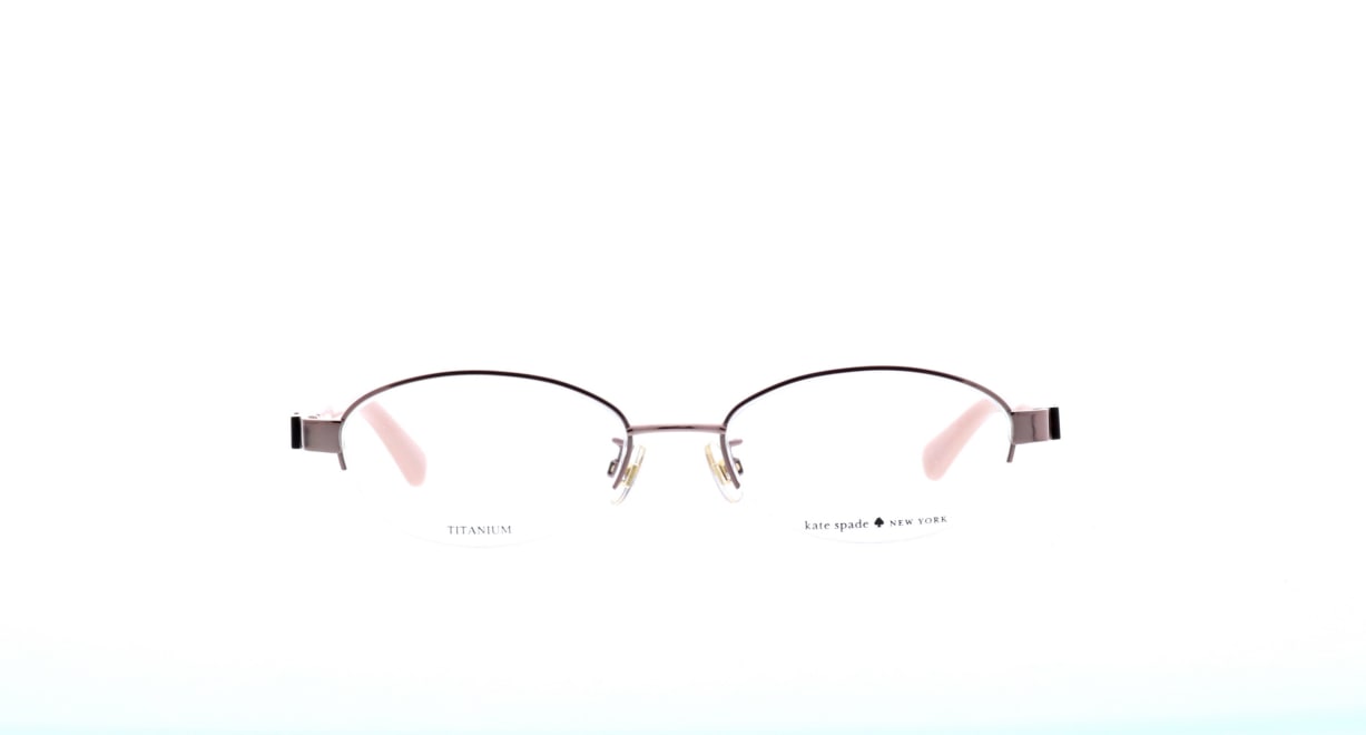 ケイトスペード JADELYN/F-J92 [メタル/ハーフリム/オーバル/ゴールド] 