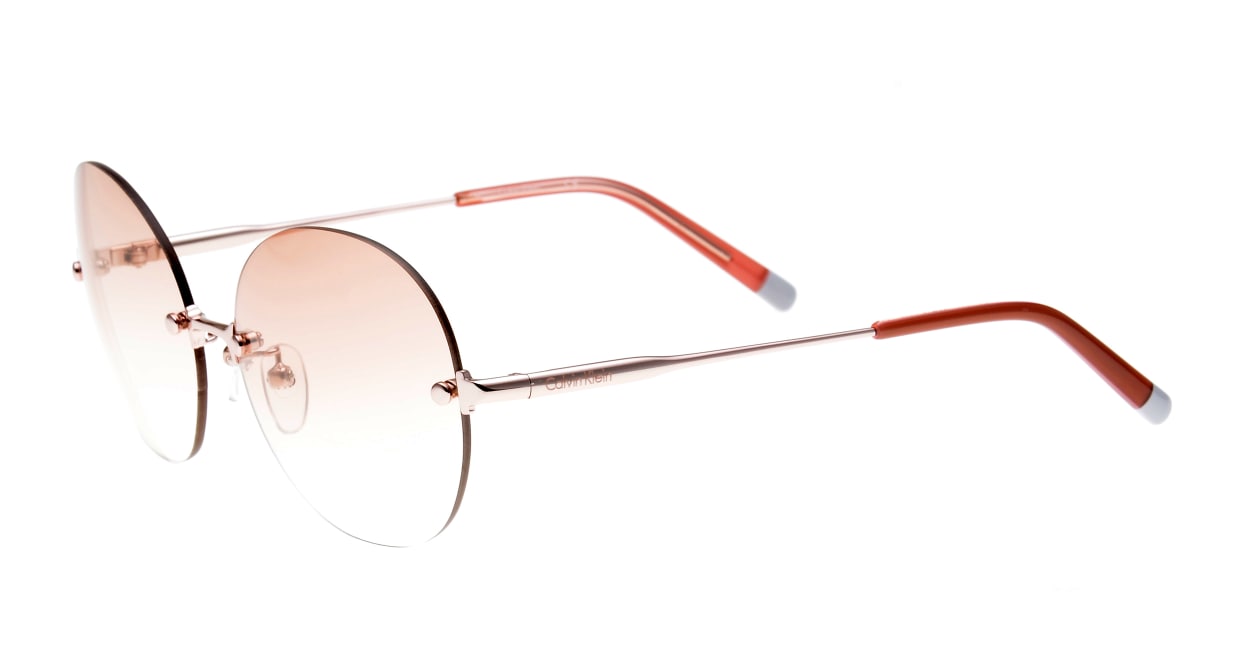 カルバンクライン ck2154SA-717 [メタル/縁なし/ボストン]  1