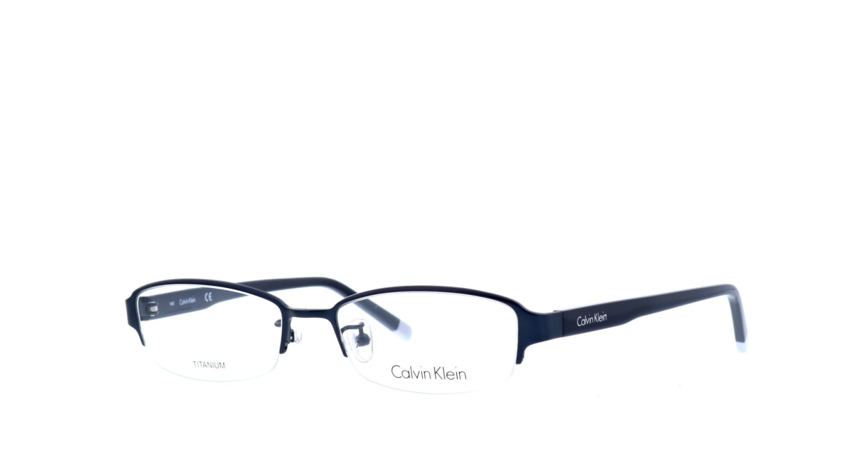 カルバンクライン cK5466A-430 [メタル/ハーフリム/スクエア/青]  1