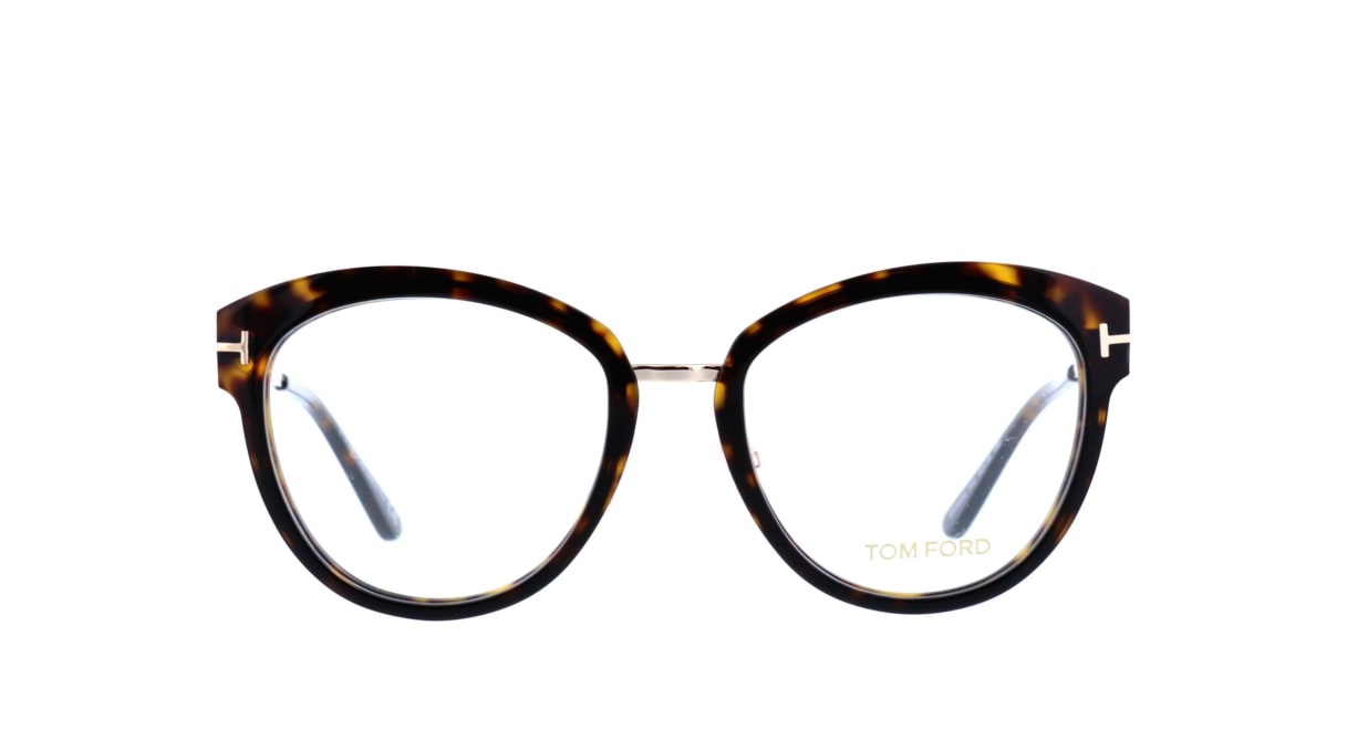 トムフォード FT5508-052-52 [丸メガネ/べっ甲柄] 