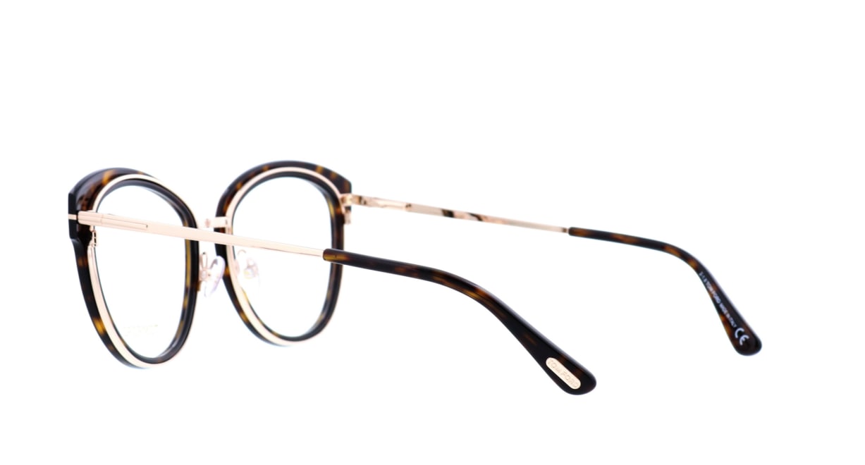 トムフォード FT5508-052-52 [丸メガネ/べっ甲柄]  3