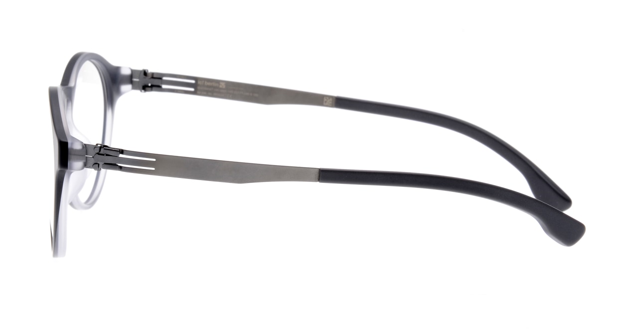 アイシーベルリン Bernhard S. East-Onyx Matt-Graphite [丸メガネ/グレー]  2