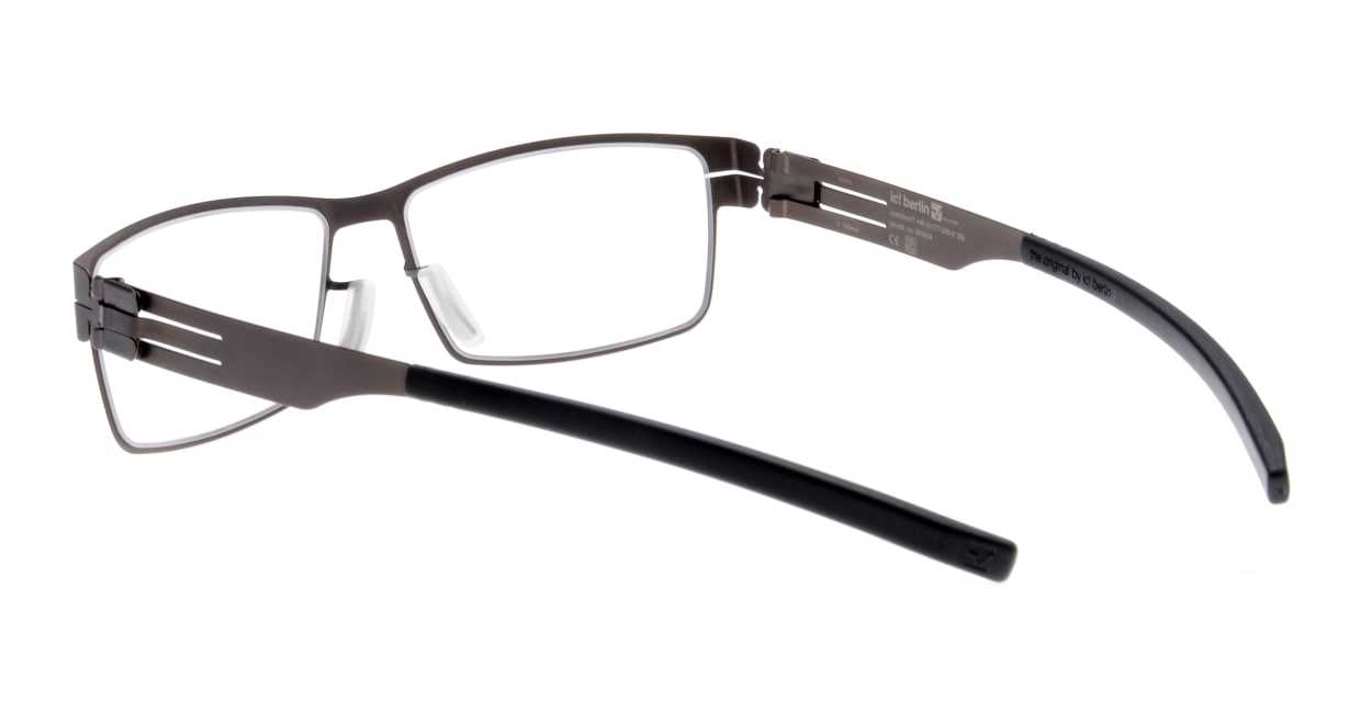 アイシーベルリン Peter C.-Teak-Black [メタル/スクエア/茶色]  3