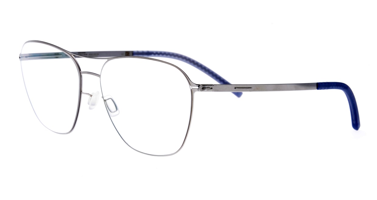 アイシーベルリン Yondung-Chrome-Grey [メタル/ウェリントン/シルバー]  1