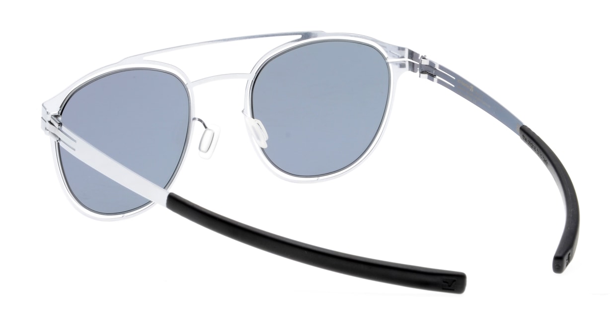 アイシーベルリン Simplicity-Fashion-Silver-Black-Quicksilver [メタル/ボストン]  3