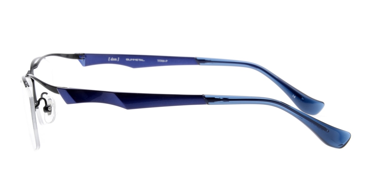 ドゥアン DUN-2126-14 [メタル/鯖江産/ハーフリム/スクエア]  2