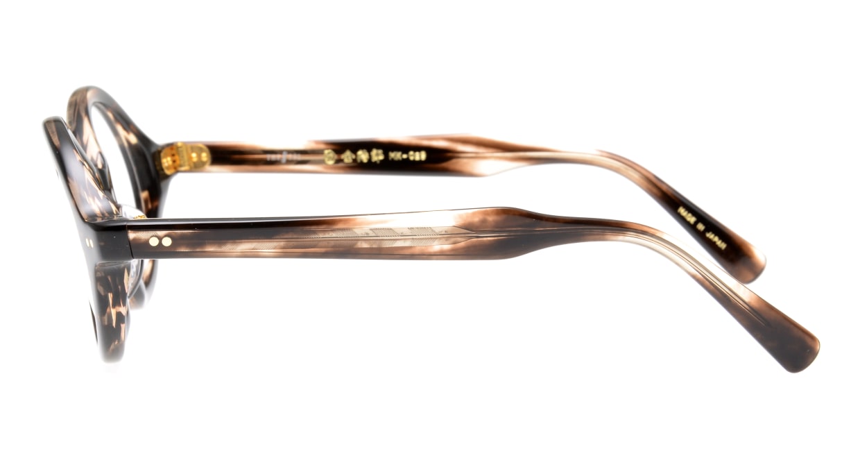 金治郎 MK-029-4-44 [鯖江産/丸メガネ/茶色]  2