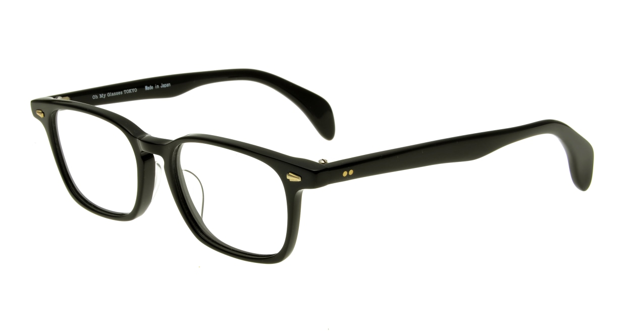 Oh My Glasses TOKYO Marc omg-008-1-51 +1.5 [黒縁/ウェリントン]  1