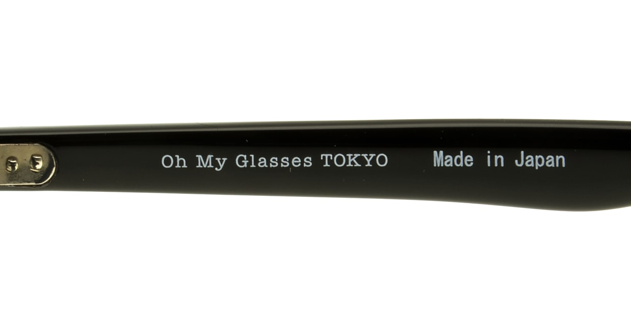 Oh My Glasses TOKYO Marc omg-008-1-51 +2.0 [黒縁/ウェリントン]  4