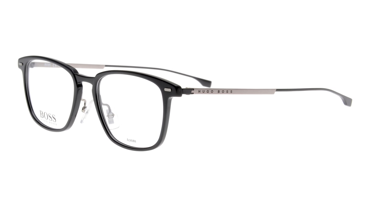 ヒューゴボス BOSS0975-807-51 [黒縁/ウェリントン]  1