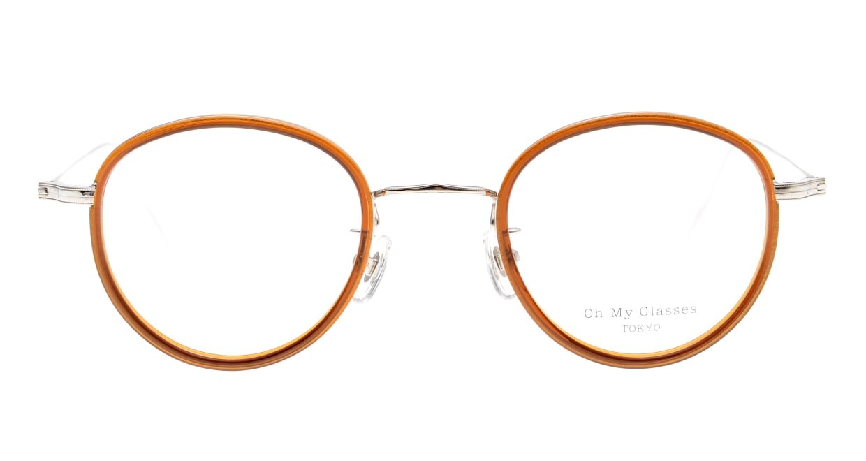 Oh My Glasses TOKYO Raymond omg-065-7-45 [鯖江産/丸メガネ/茶色] 