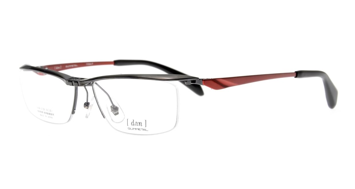 ドゥアン DUN-2128-4-55 [メタル/鯖江産/ハーフリム/スクエア]  1