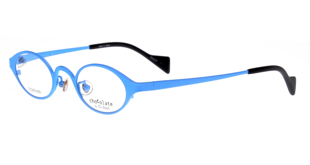 ティフィール SALLY-24-41 [メタル/鯖江産/オーバル/青]  1