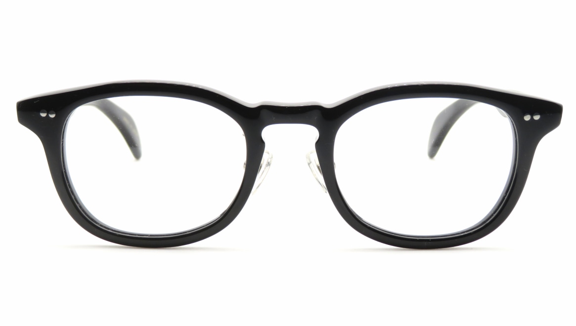 越前國甚六作 EZ-003-1 [黒縁/鯖江産/ウェリントン] 