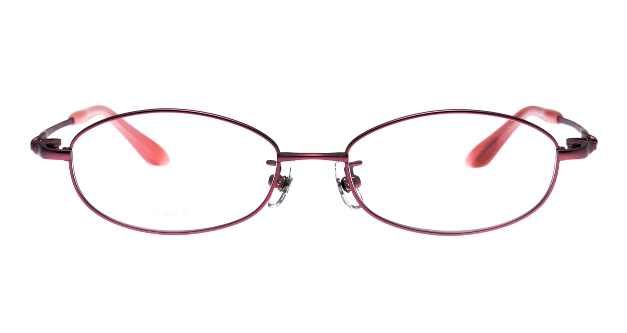 アミパリ TR-8621-23-51 [メタル/鯖江産/オーバル/ピンク] 